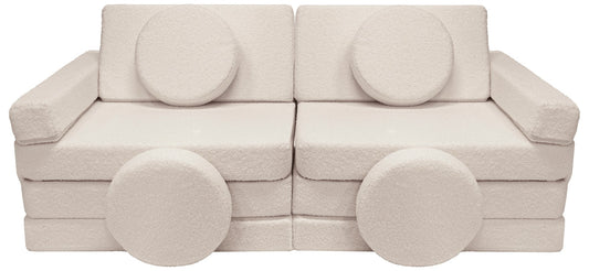Boucle Deluxe Play Couch - Beige