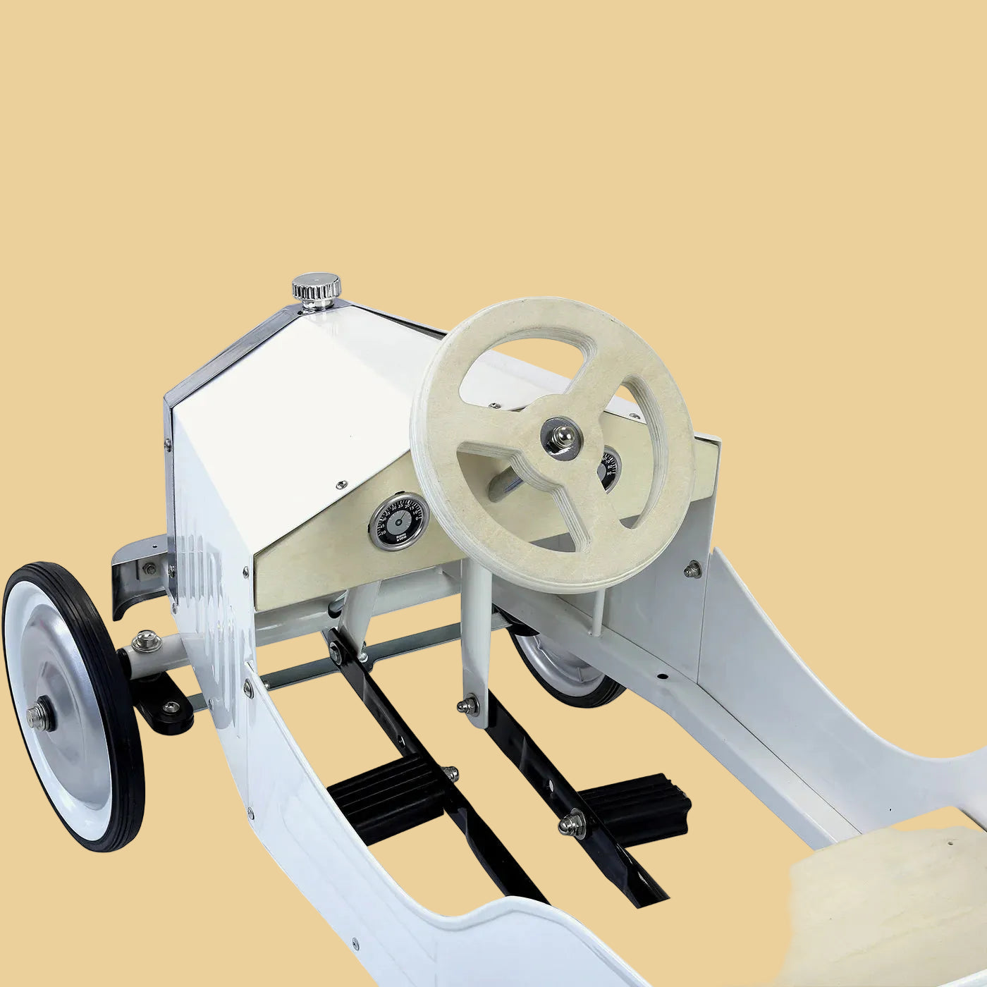 Vilac Large White Pedal Car