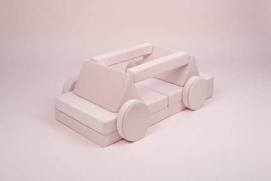 Play Sofa- Pink Velvet