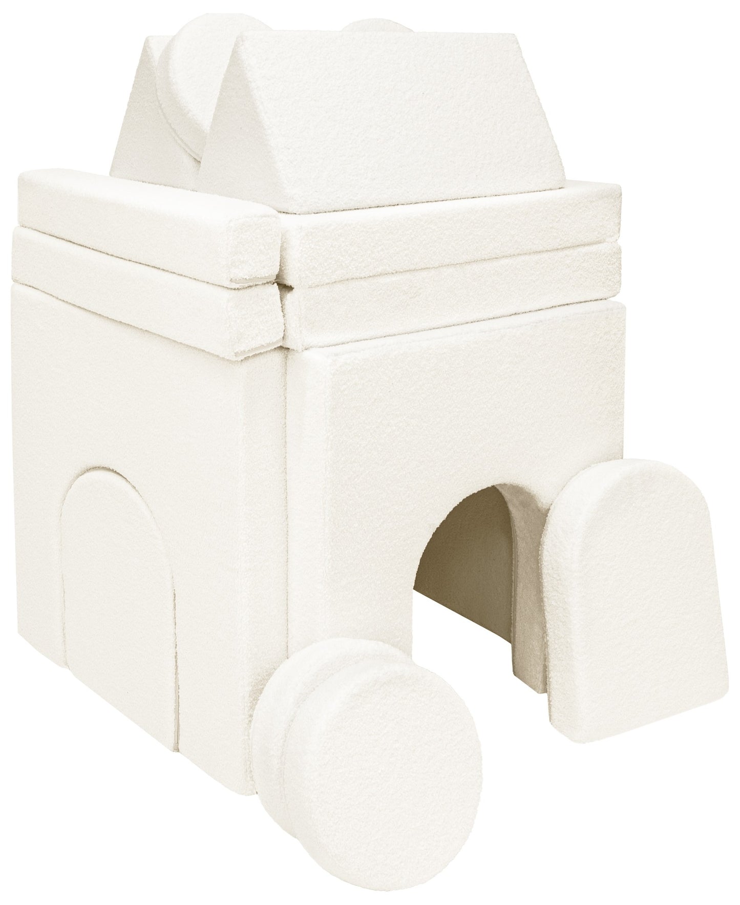 Boucle Deluxe Play Couch - Cream