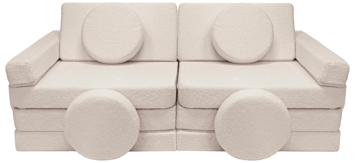 Boucle Deluxe Play Couch - Beige