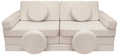 Boucle Deluxe Play Couch - Beige