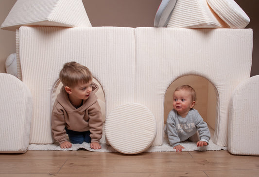 Corduroy Play Sofa- Cream