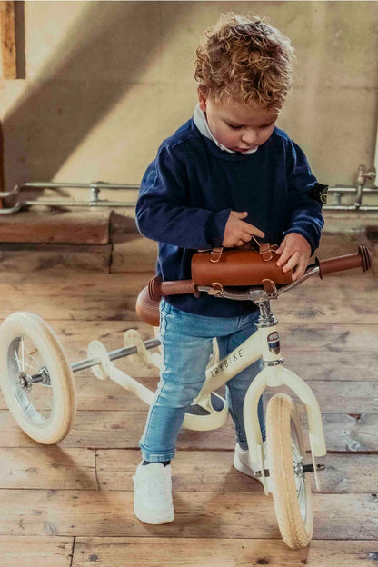 Trybike Steel  2-in-1 Balance Trike - Cream