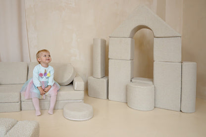 Boucle Castle Set - Cream