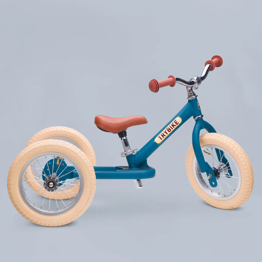 Trybike Steel  2-in-1 Balance Trike - Blue