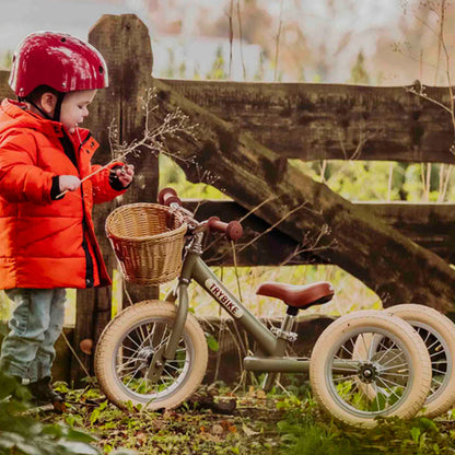 Trybike Steel  2-in-1 Balance Trike - Green