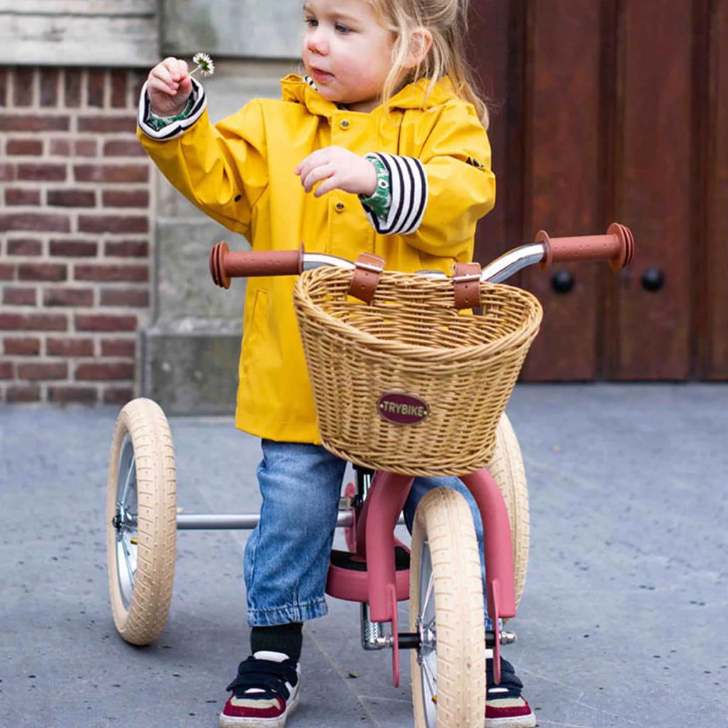 Trybike Steel  2-in-1 Balance Trike - Pink