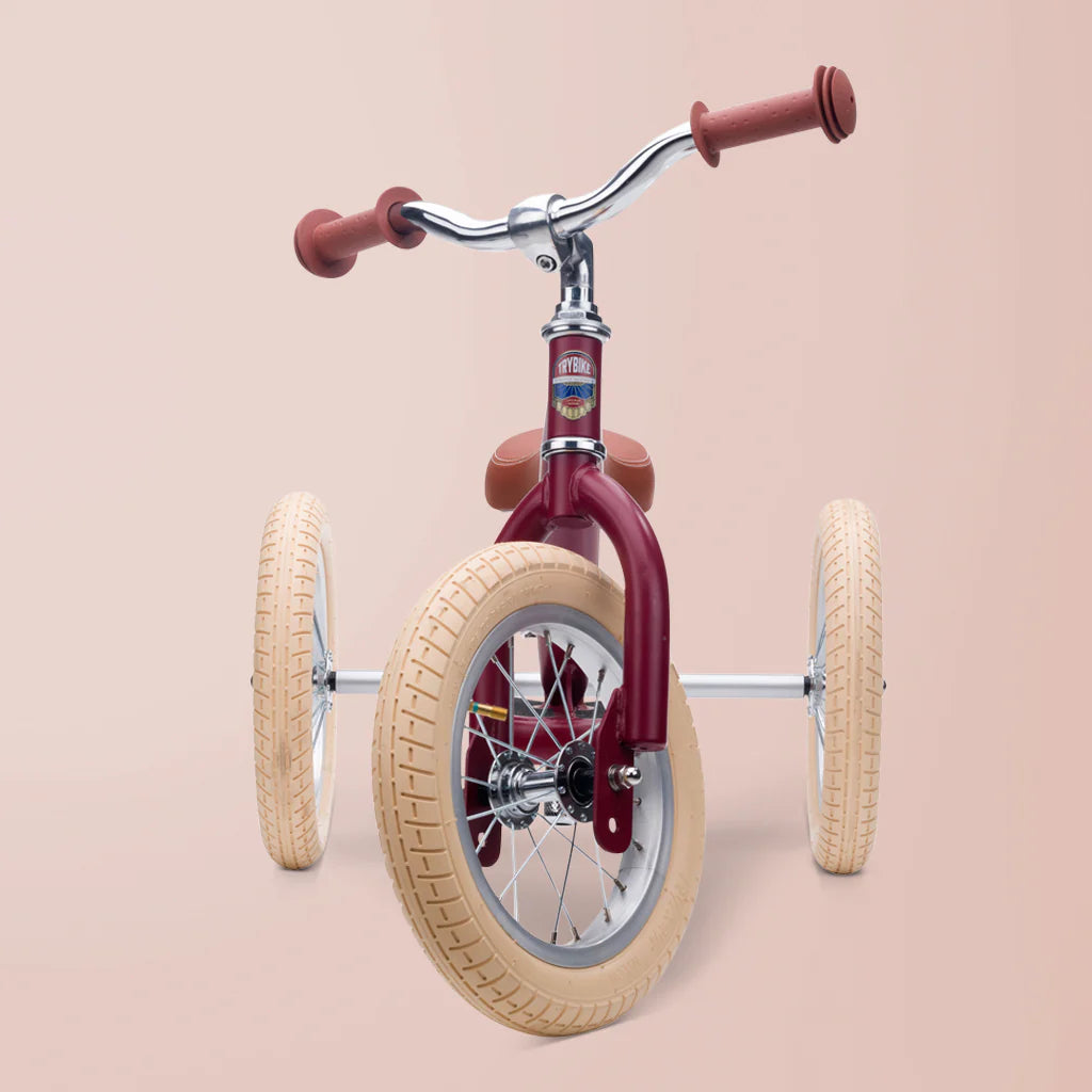 Trybike Steel  2-in-1 Balance Trike - Red