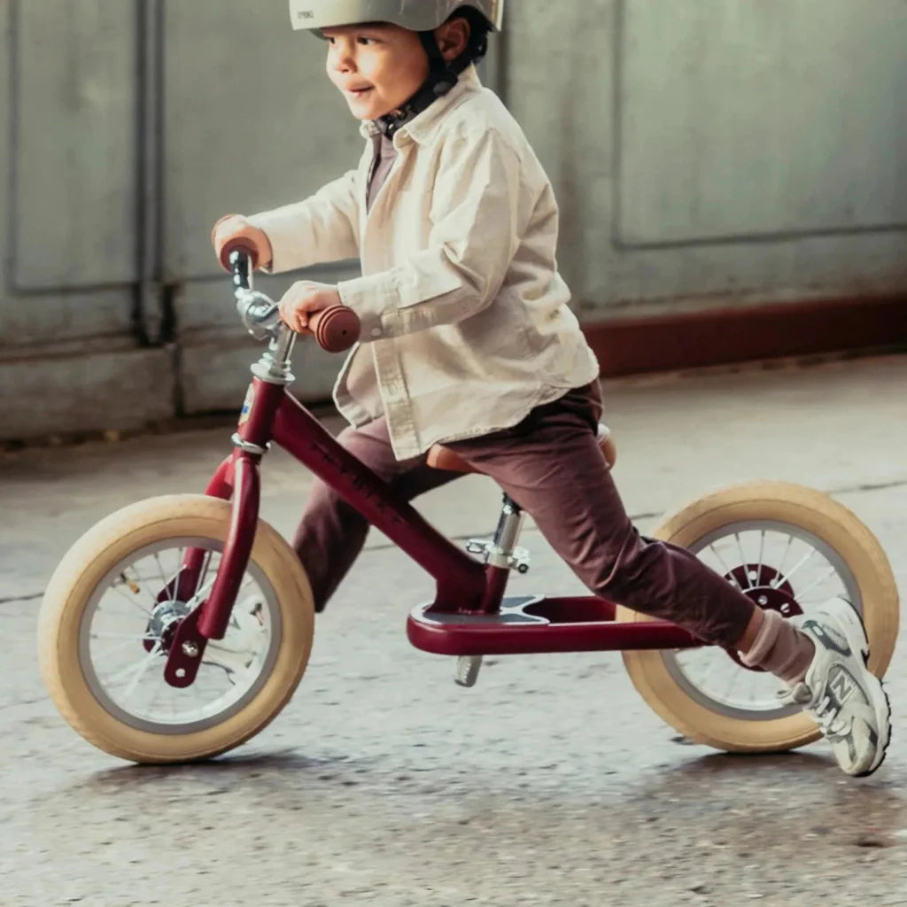 Trybike Steel  2-in-1 Balance Trike - Red