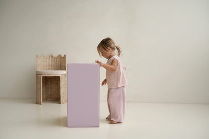 Mini Castle Set - Baby Blue|White Eco-Leather