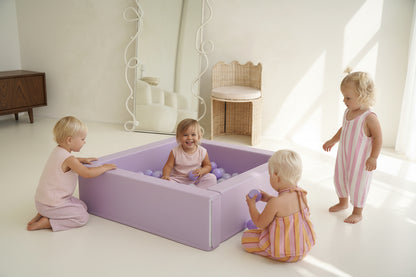 Ball Pit + 200 Balls - Lilac Eco-Leather