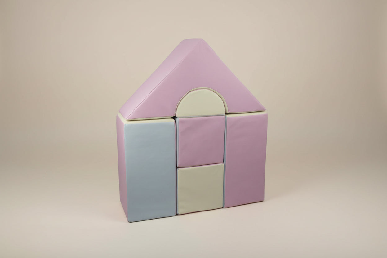 Mini Castle Set - Pastel Trio Eco-Leather