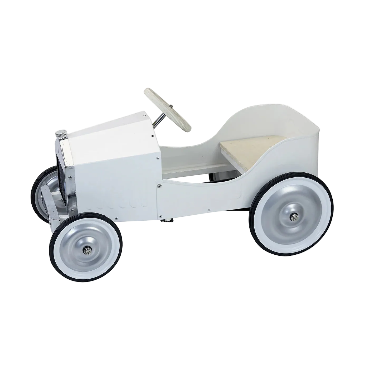Vilac Large White Pedal Car