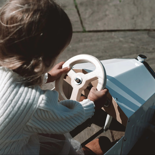 Vilac Large White Pedal Car