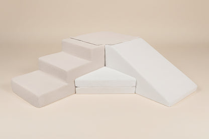 Step & Slide - Beige Bouclé