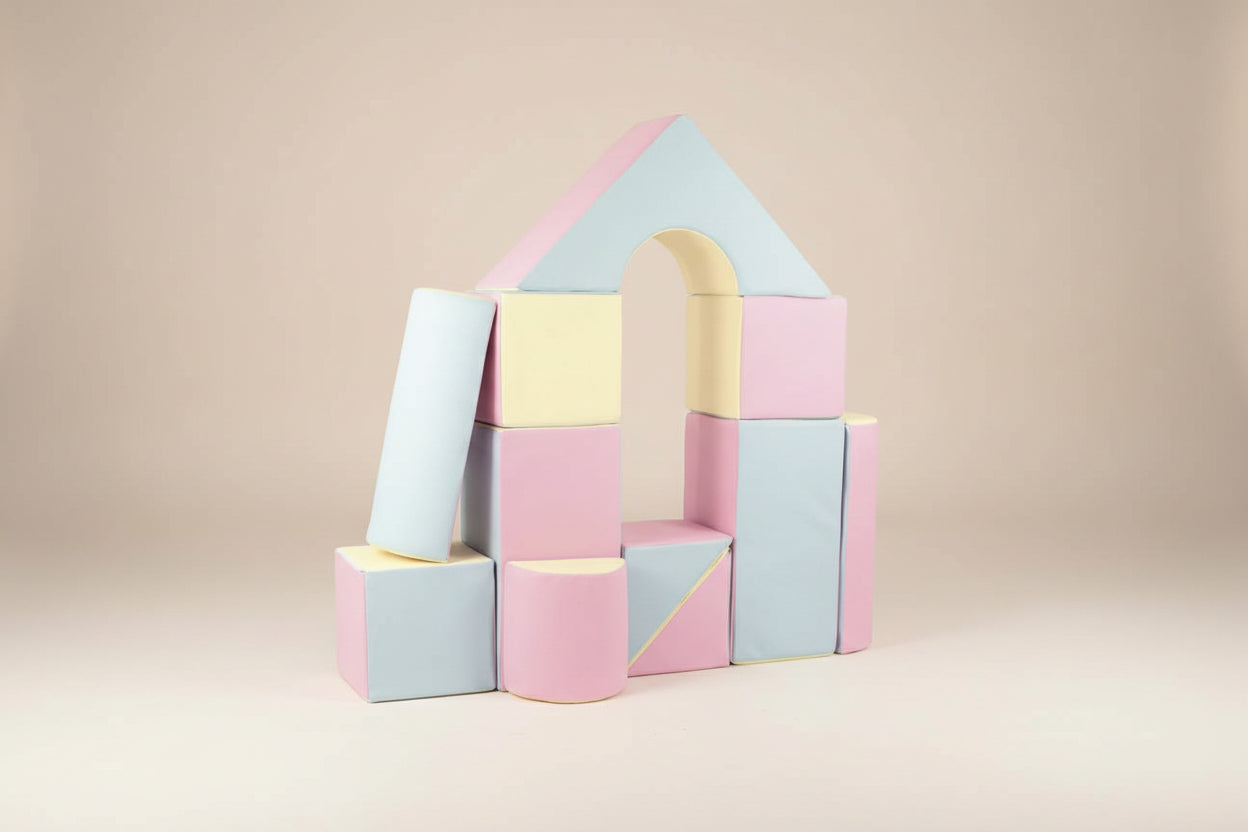 Grand Castle Set - Pastel Trio Eco-Leather
