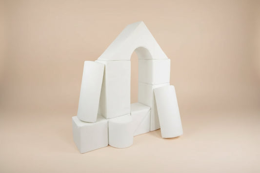 Grand Castle Set - White Eco-Leather